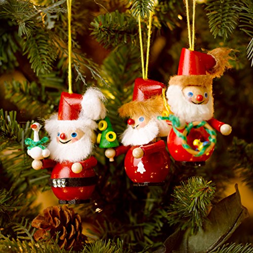 Kurt Adler Steinbach 12 Days of Christmas Ornament, Days 3, 7, and 11, Set of 3 Kurt Adler Steinbach 12 Days of Christmas Ornament, Days 3, 7, and 11, Set of 3