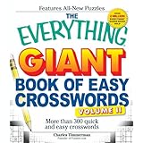 the everything giant book of easy crosswords volume ii more than 300 quick and easy crosswords