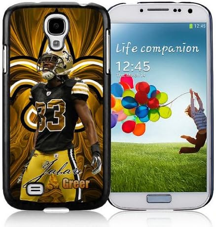 WOWCASE Jabari Greer NFL New Orleans Saints Samsung Galaxy S4 Rugged Case, NFL Samsung S4 case for Sport Fan-Christmas Gift