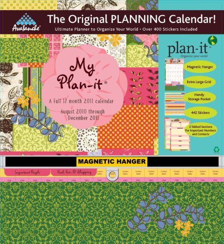 2011 My Plan-It Potpourri Plus Calendar