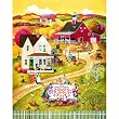 MINI The Quilting Bee 100pc 7x9 Inch Jigsaw Puzzle by Bob Pettes
