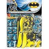 Amscan Awesome Batman Mega Mix Value Pack (48 Piece), Multi, 11 1/2 x 9"