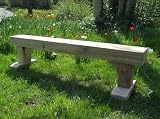 Garden Bench-Solid Oak Sleeper/Garden Seating