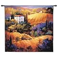 Evening Glow Wall Tapestry