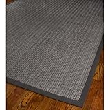IMAGE OF Safavieh Uni Natural Fiber Fine Sisal Rug Grey 8' x 10'