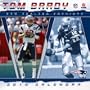Tom Brady (New England Patriots) 2010 Wall Calendar
