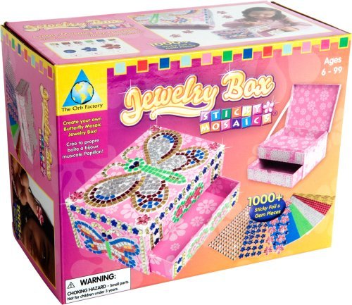Orb Factory Sticky Mosaics: Jewelry Box Orb Factory Sticky Mosaics: Jewelry Box