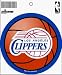 LOS ANGELES CLIPPERS 5 INCH ROUND DECAL