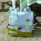 Seaside Vacation Laminated Market Tote
