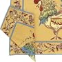April Cornell Coq Monsieur Napkins, Gold, Set of 4