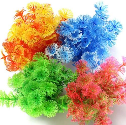 Artificial Plastic Grass Water Plant For Fish Tank Aquarium Ornament Decoration no.80