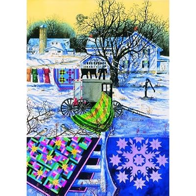Amish Winter 500+pc Jigsaw Puzzle by Diane Phalen