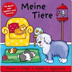 Zieh- und Schiebe Lernb�cher Meine Tiere