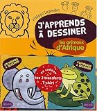 j apprends a dessiner les animaux d afrique + en cadeau te 2 transferts t-shirt