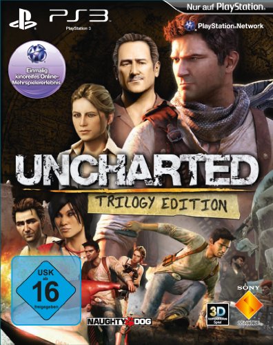 Uncharted Trilogy Edition (Uncharted: Drake's Schicksal + Uncharted 2: Among Thieves + Uncharted 3: Drake's Deception)