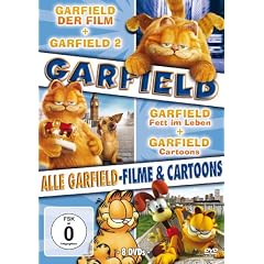 Garfield - Alle Garfield-Filme und Cartoons [8 DVDs]