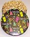 Gourmet Food : Scott's Cakes Gourmet Carmel Popcorn in a Celebrate Tin