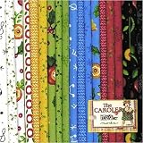 10 THE CAROLER Layer Cake Moda Fabric Squares