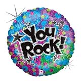 You Rock 18" Mylar Balloon