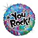 You Rock 18" Mylar Balloon
