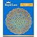 Royal Lace Fine Quality Paper Products, Medallion Lace Round Paper Doilies, 10-Inch, Gold Foil, Pack of 8