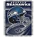 Seattle Seahawks NFL Triple Woven Jacquard Throw (Spiral Series) (48x60)