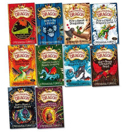 How to Train Your Dragon Pack, 10 books, RRP £59.90