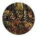 Tree Trunks with Ivy By Vincent Van Gogh Round Mouse Pad