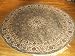 Handmade India Round Tabriz Rug 8'x8'