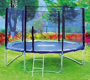 SixBros. Sport - SixJump 10 FT XXL Professional Trampolín de jardín 3,05 m diám. | modelo 2013