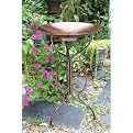 Metal Bird Bath - 23"