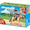 PLAYMOBIL 5111 - Deutsches Sportpferd mit gr�n-beiger Pferdebox