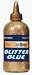 GLITTER GLUE SILVER 4 OZ