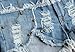 VIGVOG Women Low Waist Rivet Denim Short Aysm Hem Hot Night Pant
