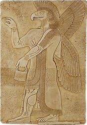 Assyrian eagle headed spirit