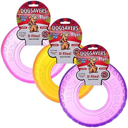 Dogsavers Flyer Large 9" (Assorted)