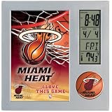 Miami Heat Digital Desk Clock