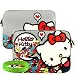 Officially Licensed Hello Kitty Jolly Thoughts Neoprene Sleeve for Toshiba Portege 13? Notebooks + VanGoddy LIVE+LAUGH+LOVE Wristband