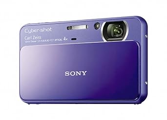 Sony Cyber-Shot DSC-T110 16.1 MP Digital Still Camera with Carl Zeiss Vario-Tessar 4x Optical Zoom Lens and 3.0-inch Touchscreen (Violet)
