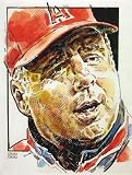Mike Scioscia Los Angeles Angels of Anaheim Print
