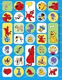 Clifford the Big Red Dog Set of 62 Glossy Paper Stickers