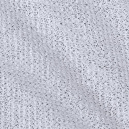 66 Wide Thermal Knit White Fabric By The Yard
