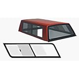 CRL Truck Cap Driver Side 44 x 14 Side Slider - Dark Gray Tint by CRL Automotive