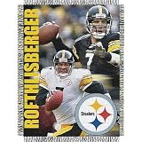 Pittsburgh Steelers Ben Roethlisberger Jacquard Woven Blanket