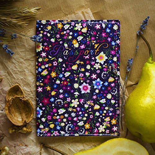 Passport Cover - Cute Passport Holder - Womens Passport Cover - Designer Passport Case - Passport Covers for Women - Womens Passport Case - Designer Passport Wallet - Colorful Flowers