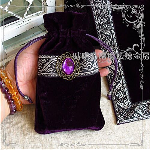 Altar Tarot Table Cloth Tablecloth Decor Divination CARDS Square Wicca Tapestry Purple