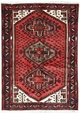 3'3 x 4'7 Handmade Knotted Persian Hamadan Semi-antique Area Rug From Iran/Persia - 48262