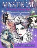 Mystical - A Fantasy Coloring Book: Mystical Creatures For you to Color!