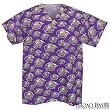 LSU Tigers Scrubs Top Shirt LSU 100% Natural Cotton - NOT a CHEAP BLEND - For HIM or HER- GIFT Ideas for Man Men Woman Women Ladies Nurses MOM Mother or DAD Father