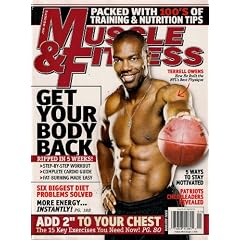 TERRELL OWENS MUSCLE AND FITNESS MAGAZINE JANUARY 2008 NEW ENGLAND PATRIOTS CHEERLEADERS! (Single Issue Magazine)